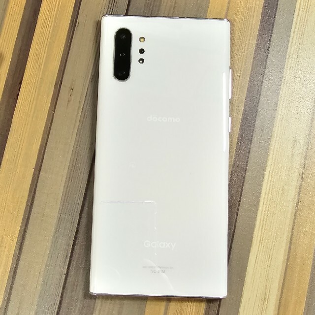 Galaxy(ギャラクシー)のねお様専用　GalaxyNote10Plus オーラホワイト　本体のみ スマホ/家電/カメラのスマートフォン/携帯電話(スマートフォン本体)の商品写真