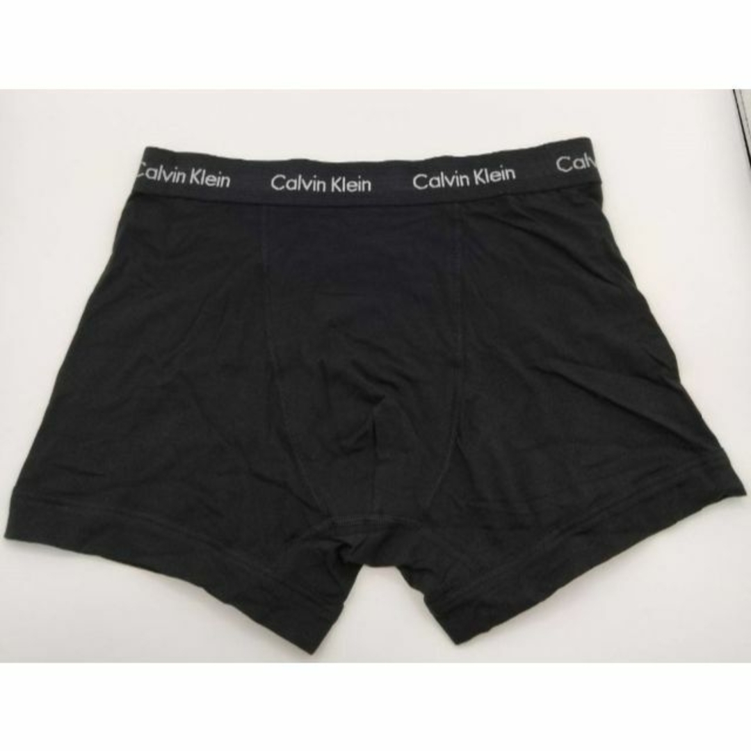 Calvin Klein(カルバンクライン)の【Ｍサイズ】カルバンクライン コットンストレッチ ボクサーパンツ 黒 1枚 メンズのアンダーウェア(ボクサーパンツ)の商品写真