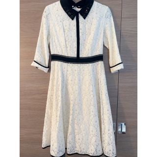 *お値下げ【美品】アプワイザーリッシェ 2way バック編み上げレースワンピース