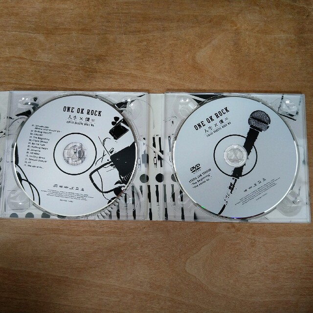 ONE OK ROCK　人生×僕=　初回限定盤　CD+DVD