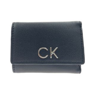 カルバンクライン(Calvin Klein)の〇〇Calvin Klein カルバンクライン トライフォールド ウォレット 二つ折り財布 K60K608906 ブラック(財布)