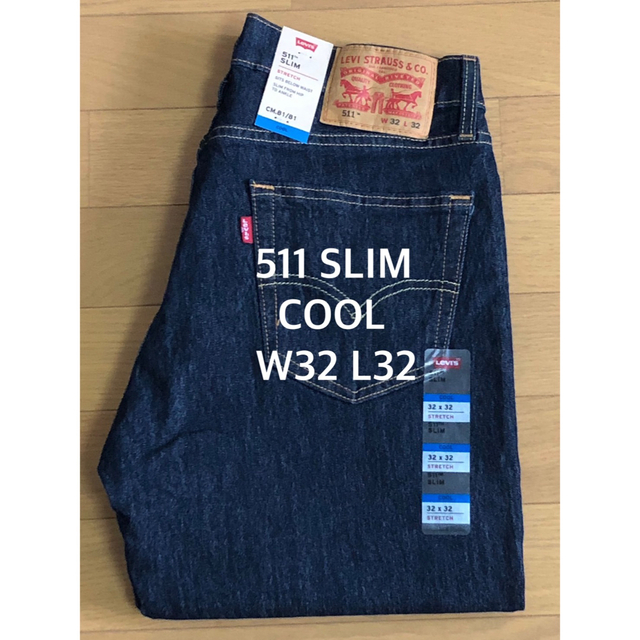 新品Levi's リーバイス511 COOL クールスリムフィット ブラック