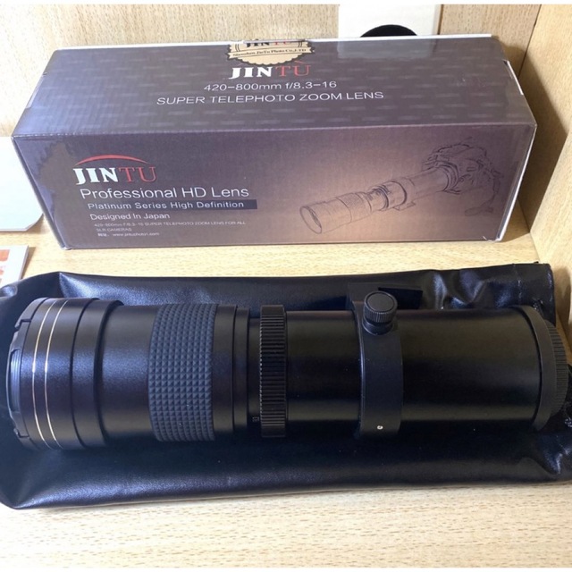 Jintu 420-800mm f/8.3-16 望遠レンズ　ミラーレス
