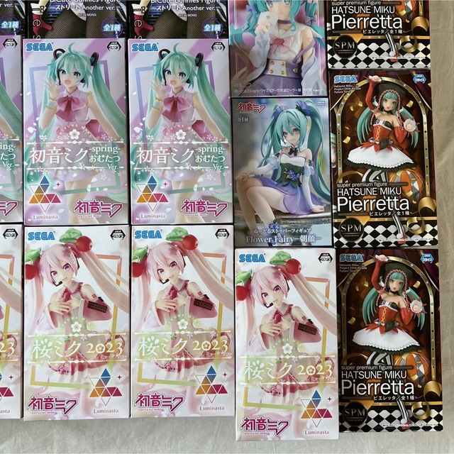 初音ミク 桜ミク フィギュア まとめ売り プライズ 新品未開封 25点の ...