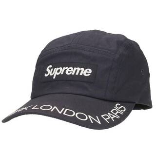 シュプリーム(Supreme)のシュプリーム  18SS  NEW YORK LONDON PARIS BOX LOGO CAP ボックスロゴジェットキャップ メンズ(帽子)