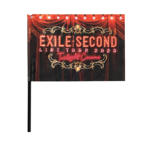 EXILE THE SECOND LIVE TOUR 2023 フラッグ エンタメ/ホビーのタレントグッズ(ミュージシャン)の商品写真