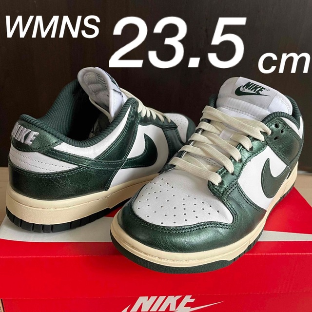 NIKE(ナイキ)のNike WMNS Dunk Low "Vintage Green" 23.5 レディースの靴/シューズ(スニーカー)の商品写真