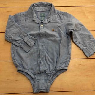 ベビーギャップ(babyGAP)のbabyGap ワイシャツ風カバーオール　80〜90cm(カバーオール)