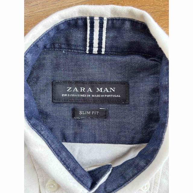 ZARA(ザラ)のZARA 白シャツ メンズのトップス(シャツ)の商品写真