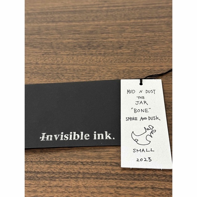invisible ink MUD N DUST THE JAR BONE