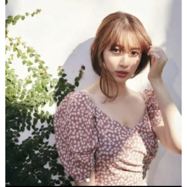 Her lip to - herlipto 初期チェリーワンピース テラコッタの Her lip to - herlipto 初期チェリーワンピース テラコッタの
