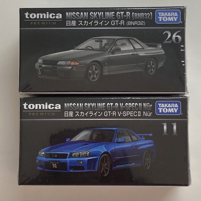 トミカ プレミアム 日産 スカイライン GT-R R32＆R34 ２台セット | フリマアプリ ラクマ