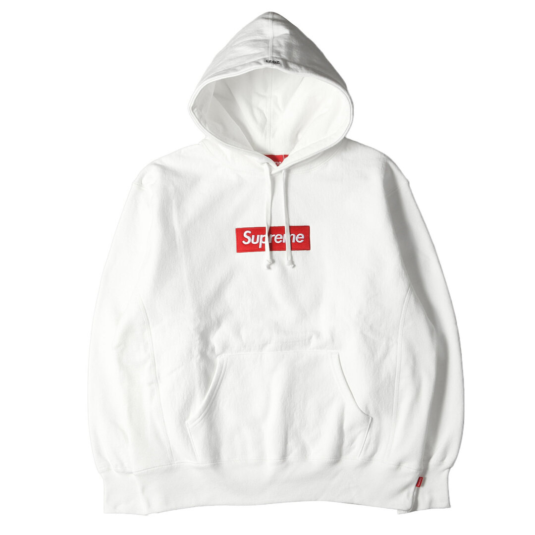 Supreme シュプリーム パーカー サイズ:S 21AW ボックスロゴ スウェット パーカー Box Logo Hooded Sweatshirt チャコール トップス フーディー スウェットシャツ【メンズ】【美品】