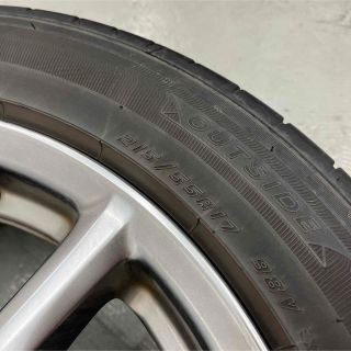 トヨタエスティマ純正アルミ夏タイヤ付215/55R17 DBA-GSR50W