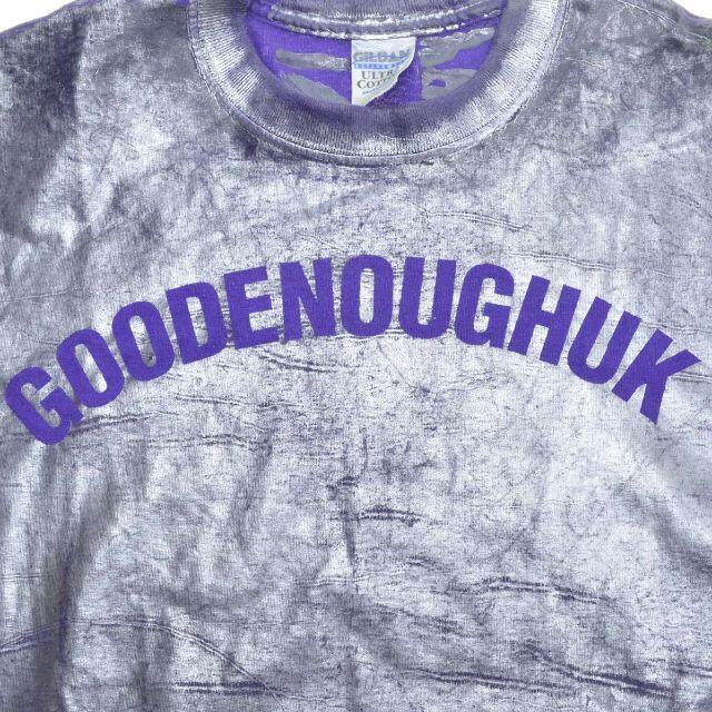 【GOODENOUGHUK】90s〜 コーティング ロゴプリント半袖Tシャツ