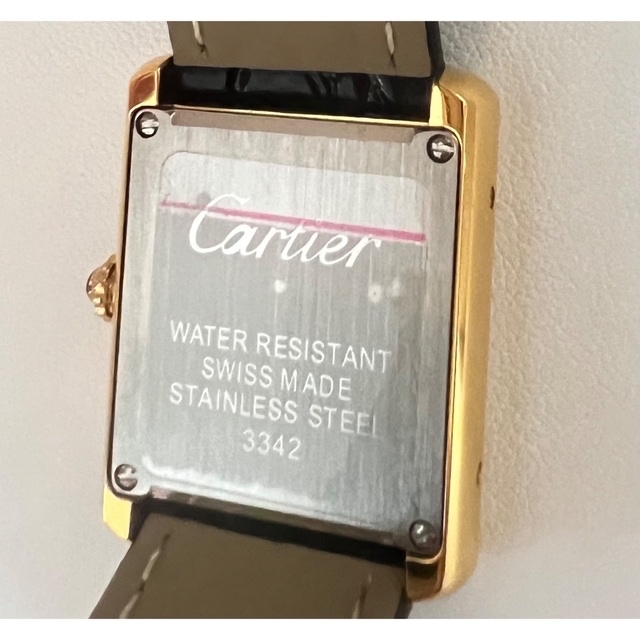 Cartier(カルティエ)のカルティエ　タンクソロ　クォーツ　レディース　Cartier レディースのファッション小物(腕時計)の商品写真