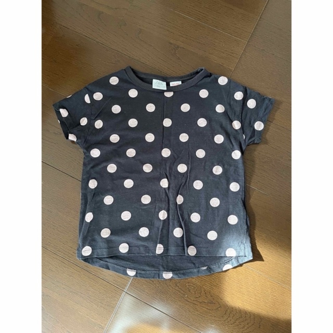 ZARA(ザラ)のZARA  Tシャツ2点セット キッズ/ベビー/マタニティのキッズ服女の子用(90cm~)(Tシャツ/カットソー)の商品写真