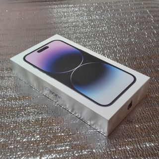 アップル(Apple)のiPhone 14 Pro 128GB ディープ パープル 。(スマートフォン本体)