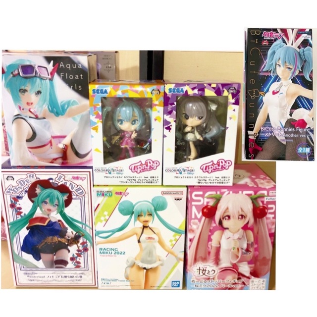 【新品】初音ミク フィギュア まとめ売り 7個セット