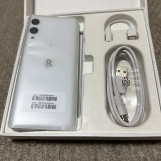 ラクテン(Rakuten)のWiko 楽天モバイル SIMフリー Rakuten Hand 5G ホワイト (スマートフォン本体)