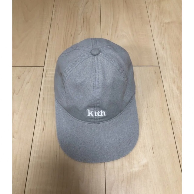 kith  nyc cotton logo cap