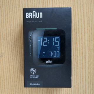 ブラウン(BRAUN)の【未使用】ブラウン　目覚まし時計　アラームクロック　BRAUN(その他)