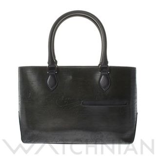 ベルルッティ(Berluti)の中古 ベルルッティ Berluti A0107 メンズ トートバッグ カリグラフィ モスグリーン /シルバー金具 スクリットレザー(トートバッグ)