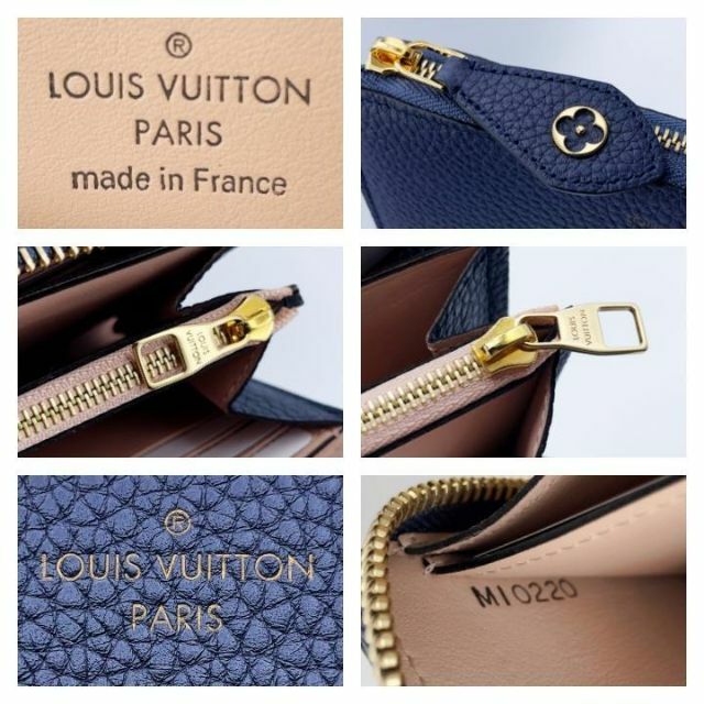 LOUIS VUITTON(ルイヴィトン)の限定モデル♪　ヴィトン財布　ポルトフォイユ　コメット　ブルーマリーヌ　超入手困難 レディースのファッション小物(財布)の商品写真