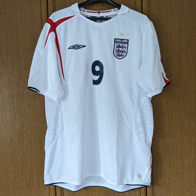 UMBRO アンブロ イングランド代表ユニフォーム 9 ルーニー XL デサント