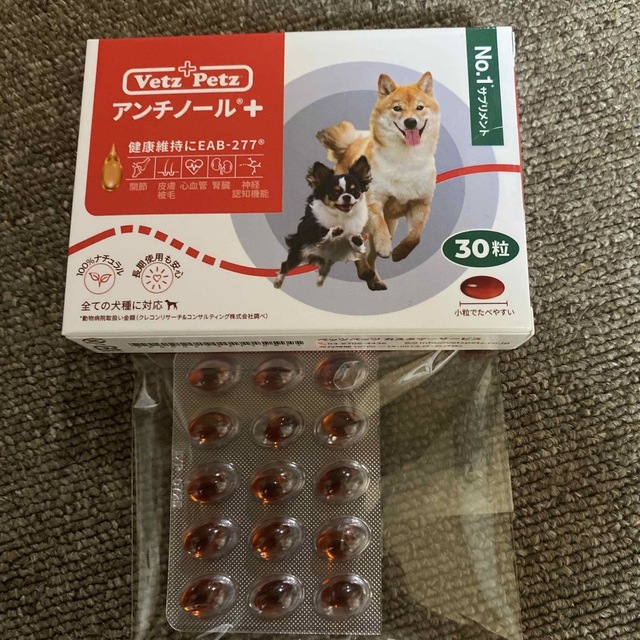 アンチノール＋  犬用サプリ 45粒