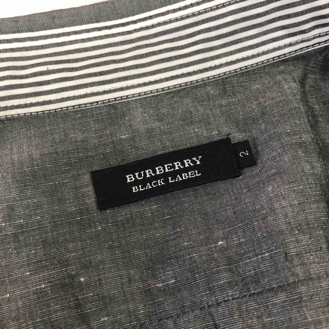 BURBERRY BLACK LABEL(バーバリーブラックレーベル)のバーバリー　シャツ　メンズ メンズのトップス(シャツ)の商品写真