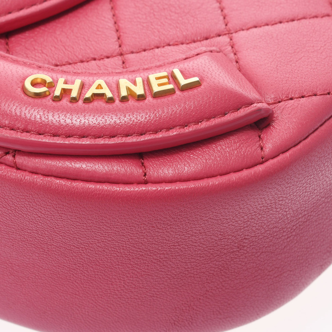 CHANEL(シャネル)の中古 シャネル CHANEL AS1757 29番台 レディース ショルダーバッグ マトラッセ ピンク /ゴールド金具 ラムスキン レディースのバッグ(ショルダーバッグ)の商品写真