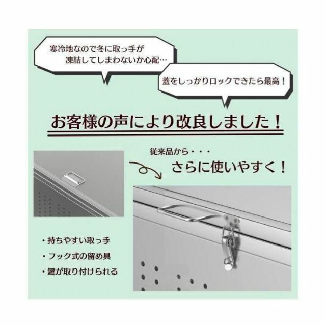 ゴミ箱 屋外 大きい カラス除け ゴミ荒らし防止ごみふた付き(組立式）210L