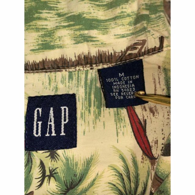 GAP(ギャップ)のOLDGAP GAP 00s 　アロハシャツ　半袖シャツ　オープンカラーシャツ メンズのトップス(Tシャツ/カットソー(半袖/袖なし))の商品写真