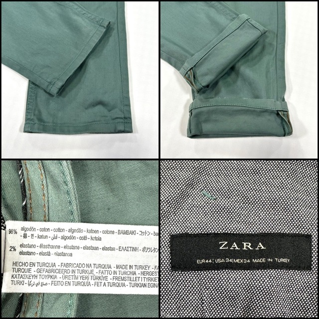 ZARA(ザラ)のZARA MAN ザラ メン スキニーフィット ストレッチ USA34 90cm メンズのパンツ(デニム/ジーンズ)の商品写真