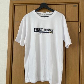 ファーストダウン(FIRST DOWN)のTシャツ　L(Tシャツ/カットソー(半袖/袖なし))