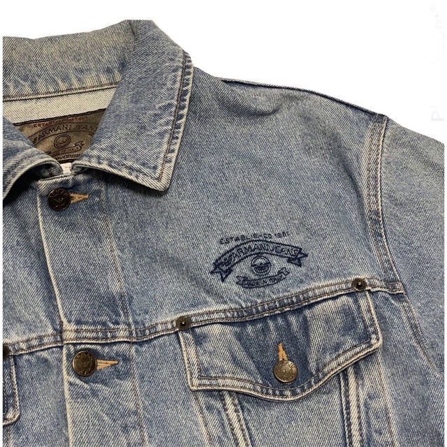 ARMANI JEANS(アルマーニジーンズ)のArmani Jeans Denim Trucker Jacket メンズのジャケット/アウター(Gジャン/デニムジャケット)の商品写真