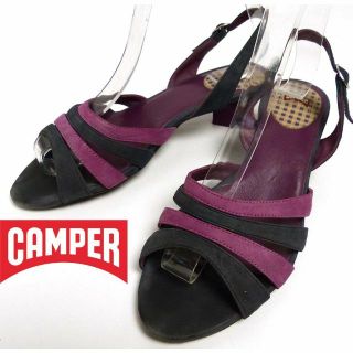 カンペール(CAMPER)のCAMPER / カンペール スエード ストラップサンダル　35(22.5cm(サンダル)