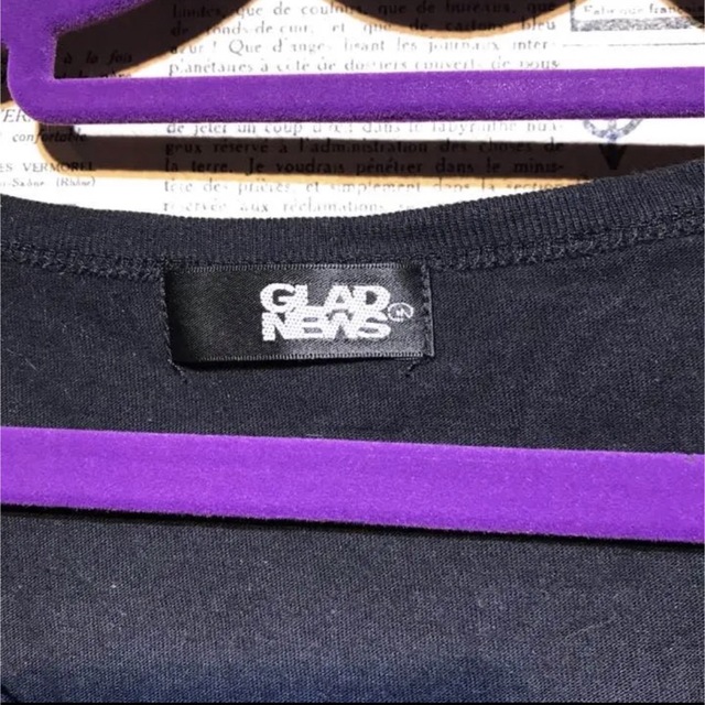 GLAD NEWS(グラッドニュース)のGLAD NEWS グラッドニュース ロングカットソー レディースのトップス(Tシャツ(長袖/七分))の商品写真