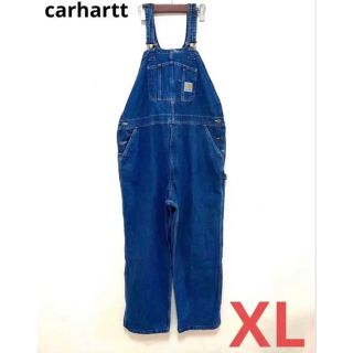 カーハート(carhartt)の【希少】carhartt オーバーオール　XL デニム　カーハート(サロペット/オーバーオール)