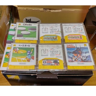 ファミリーコンピュータ(ファミリーコンピュータ)のファミコン ディスク 6枚セット(家庭用ゲームソフト)