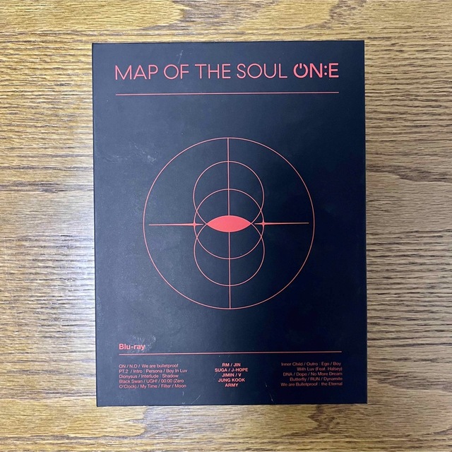 BTS MAP OF THE SOUL ON:E ブルーレイ　トレカジミン