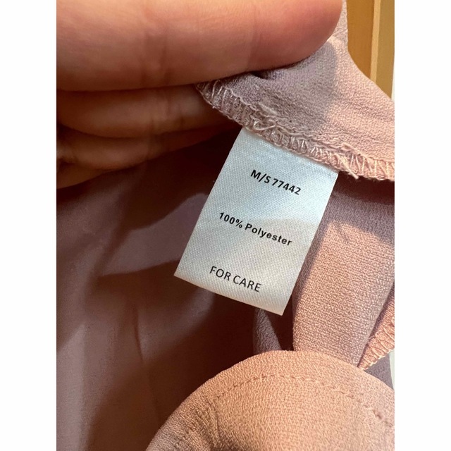 ZARA(ザラ)のポメロ　ピンクブラウス レディースのトップス(シャツ/ブラウス(長袖/七分))の商品写真