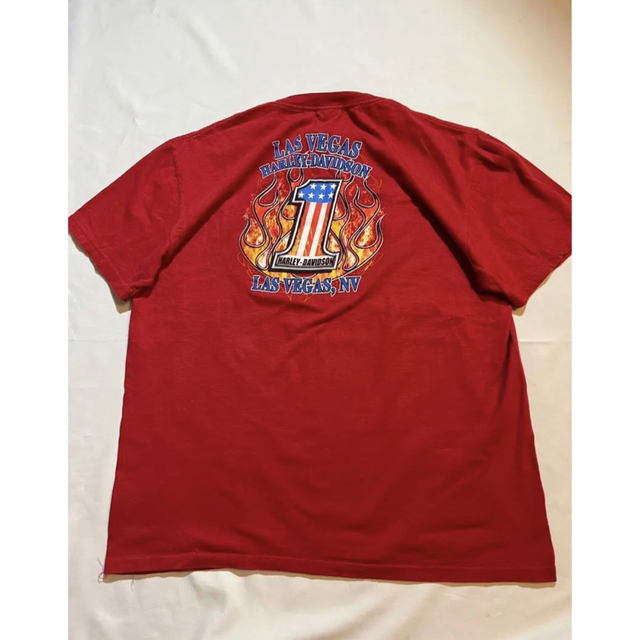 【希少】Harley Davidson Tシャツ レッド XL 1