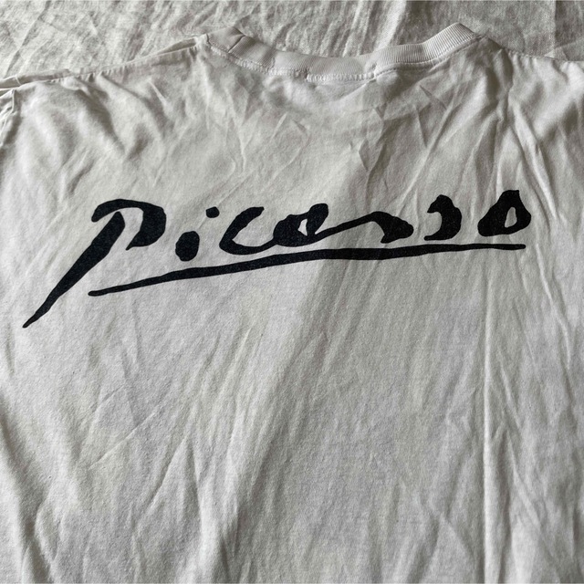 80s ヴィンテージ picasso アートtシャツ ピカソ 古着 tee オンライン