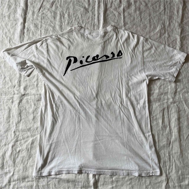 80s ヴィンテージ picasso アートtシャツ ピカソ 古着 tee オンライン