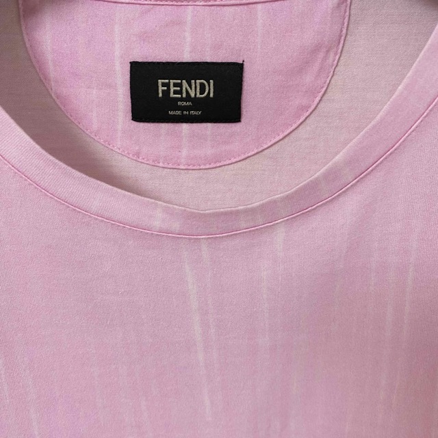 FENDI フェンディ モンスター　PINK Tシャツ カットソー 46 M