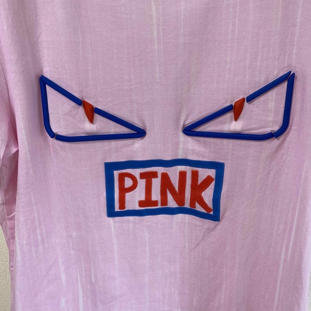 FENDI フェンディ モンスター　PINK Tシャツ カットソー 46 M