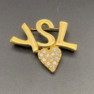 Yves Saint Laurent - 【美品】イヴサンローラン YSLロゴ ストーン ...