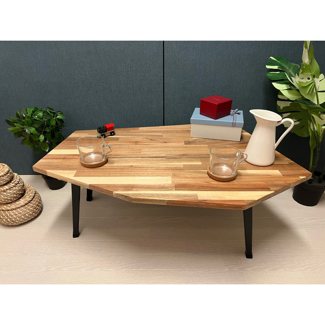 送料無料】 ローテーブル 変形 90cm アカシア 折りたたみ脚 | www.ofa.sg
